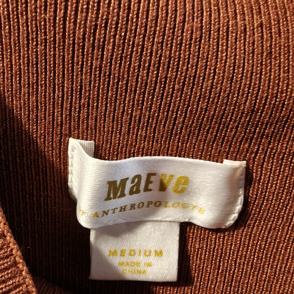 Maeve Copper Knit Top - Picture 2 of 5